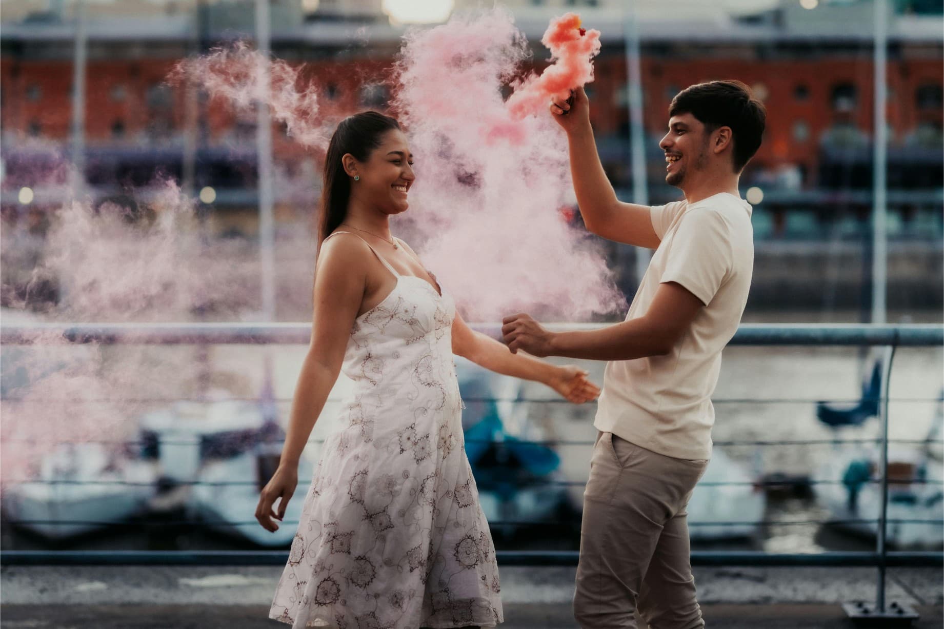 Het grote moment van de gender reveal