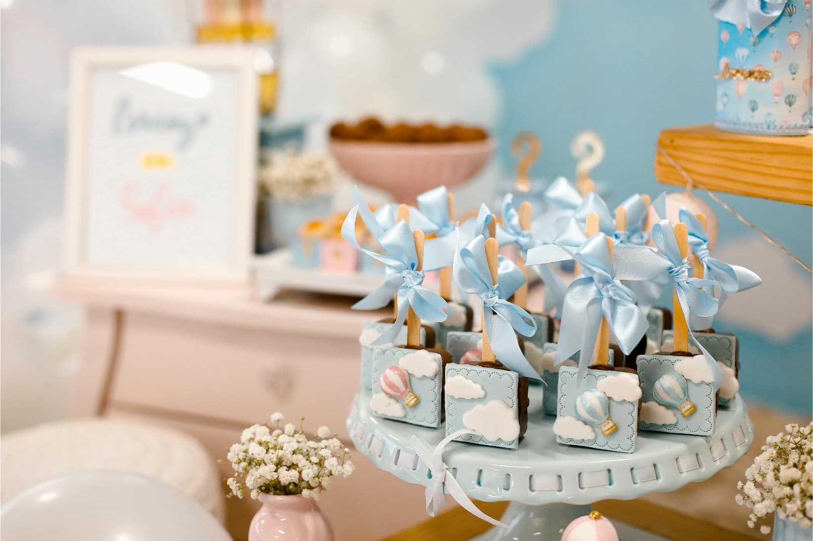 Babyshowermoment vastgelegd door gasten
