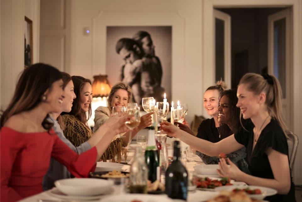 Feestelijk verjaardagsmoment