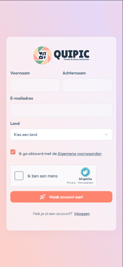 Geen app download nodig